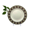 Durable Melamine Round Plate Tasteless Ripple Dinnerware Salad Plate