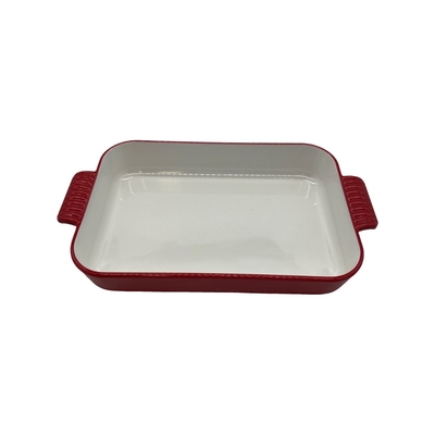Wholesale Red Rectangle Melamine Casserole Home Kitchen Use Melamine Bakeware Sets
