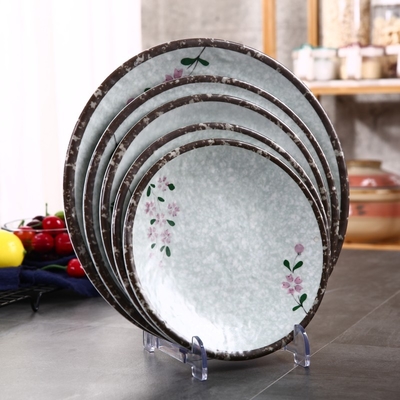 Contemporary Melamine Dinner Plates - Perfect for BBQ Functions