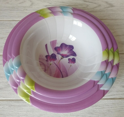 Customized Melamine Salad Bowl - High Fade Resistance Included