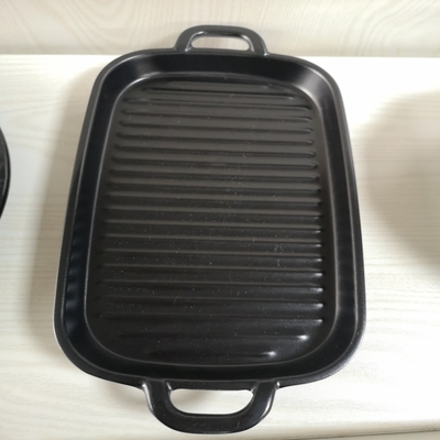Black Melamine Dinnerware Plates - Durable and Hospitality-friendly