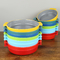 Scratch Resistant Double Color Melamine Dinner Plates Dishwasher Colorful Dinnerware
