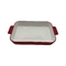 Square Lobster Plate Serving Tray Dinner Party Large Capacity Bowl With Two Ears Melamine Soup Pot
