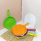 Unique and Eye-catching Look Solid Color Salad Plate Scratch Resistant Dish Washer Safe