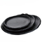 Enhance Your Dining Experience with Matte Black Melamine Dinnerware Plates